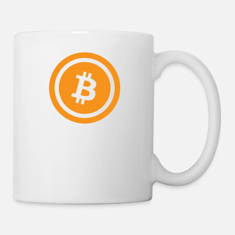 Bitcoin - Mug blanc - blanc