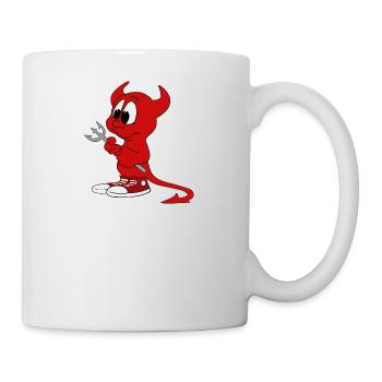 Teufelchen - Tasse - Weiß - Rechts