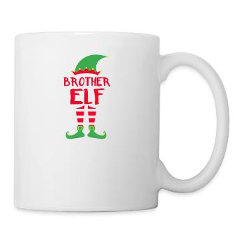 Brother Elf - Christmas Family Gift Xmas - Mug - white - Right
