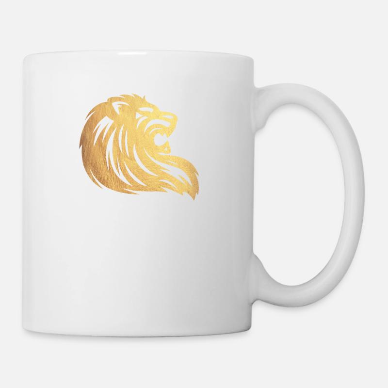 Golden lion - Mug - white