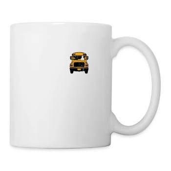Bus driver evolution bus driving gift school - Mug - white - Right