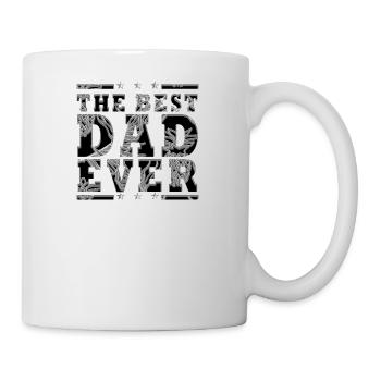 Cadeau Fête des pères Père meilleur papa Papa d'anniversaire - Mug blanc - blanc - Droite