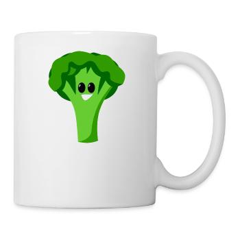 broccoli broccoli veggie gemuese vegetables11 - Mug - white - Right