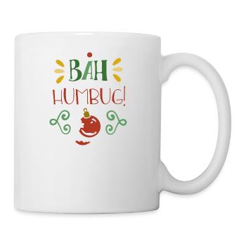 Bah humbug - Tasse - Weiß - Rechts