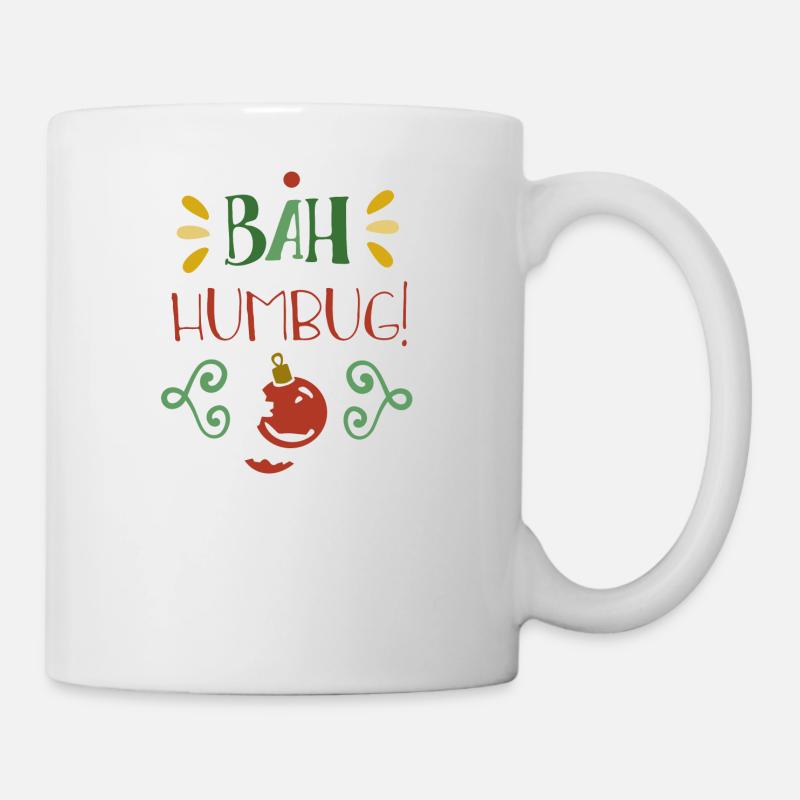 Bah humbug - Tasse - Weiß