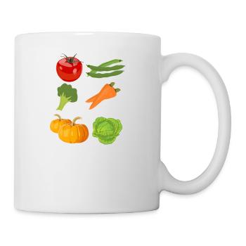 tomatoes tomato tomatoes veggie vegetables vegetables7 - Mug - white - Right