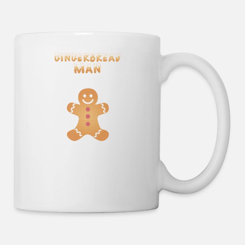 Ugly Christmas Christmas Partner Shirt Gingerbread - Mug - white