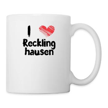 J'adore Recklinghausen - Mug blanc - blanc - Droite