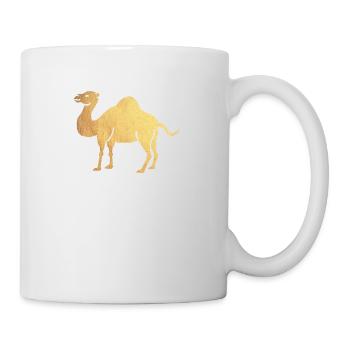 gold kamel - Tasse - Weiß - Rechts