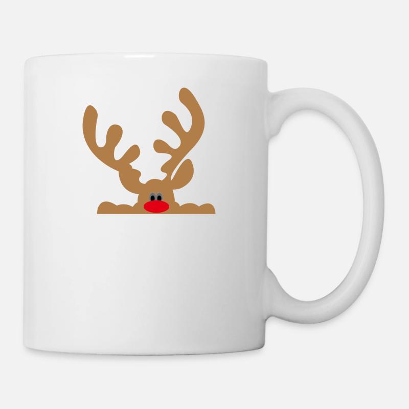 Elch - Tasse - Weiß