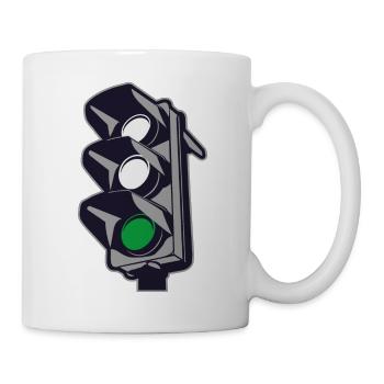 2541614 135318164 feu vert - Mug blanc - blanc - Droite