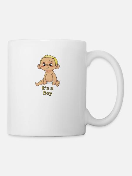 Il est un bébé garçon - Mug blanc - blanc