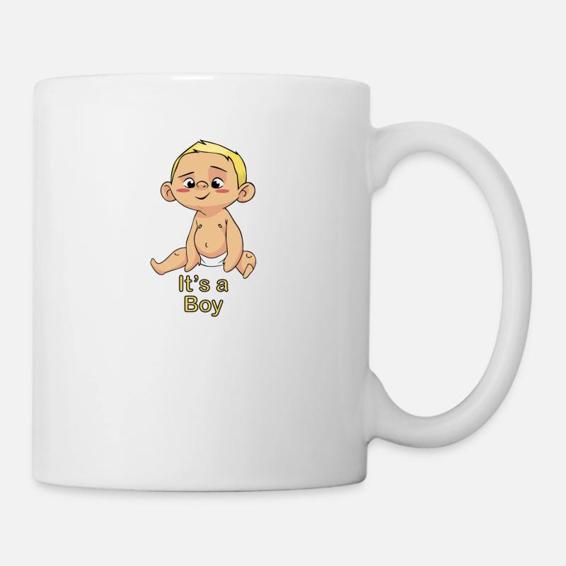 Il est un bébé garçon - Mug blanc - blanc