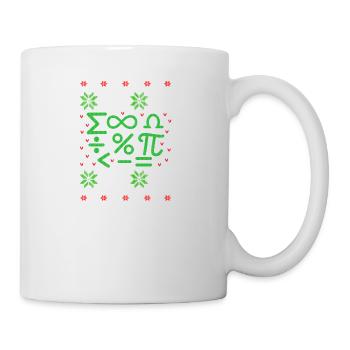 Mathematics formulas Ugly Christmas - Mug - white - Right