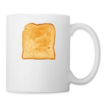 pain sandwich petit grille-pain fruehstueck1 - Mug blanc - blanc - Droite