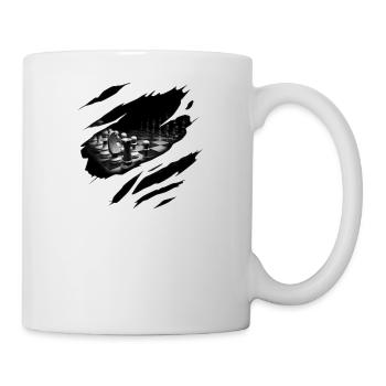 Schach 2 in mir - Tasse - Weiß - Rechts