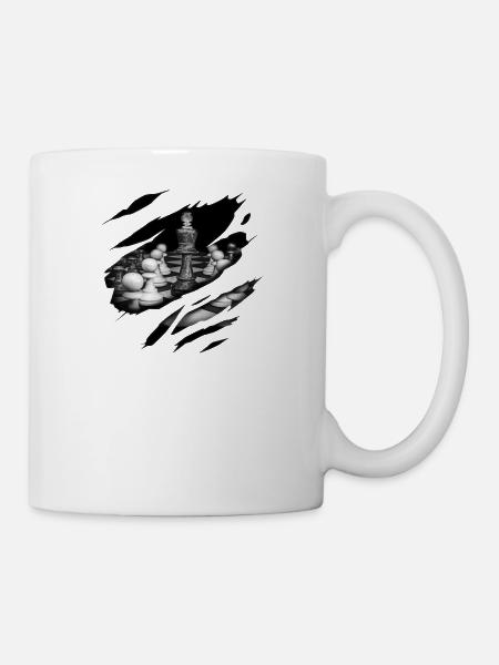 Schach in mir - Tasse - Weiß