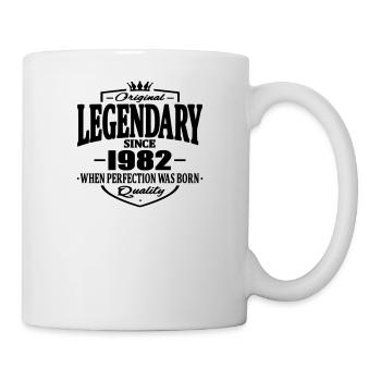 Legendär seit 1982 - Tasse - Weiß - Rechts