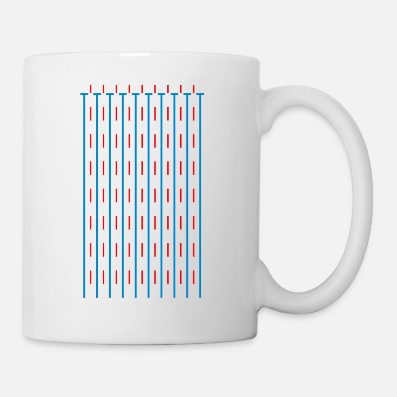 Piscine d'eau Pop Art Fun - Mug blanc - blanc