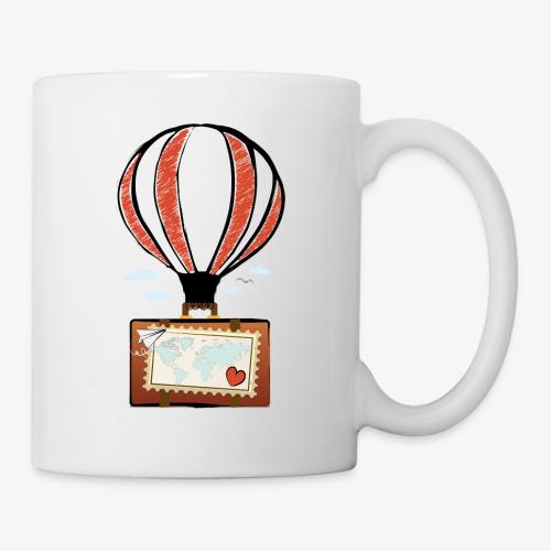 CUORE VIAGGIATORE Gadget per chi ama viaggiare - Tazza