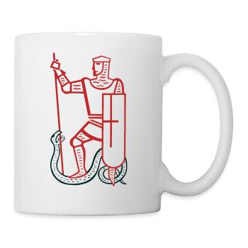 Knight Knight Sword Swords Armor177 - Mug - white - Right