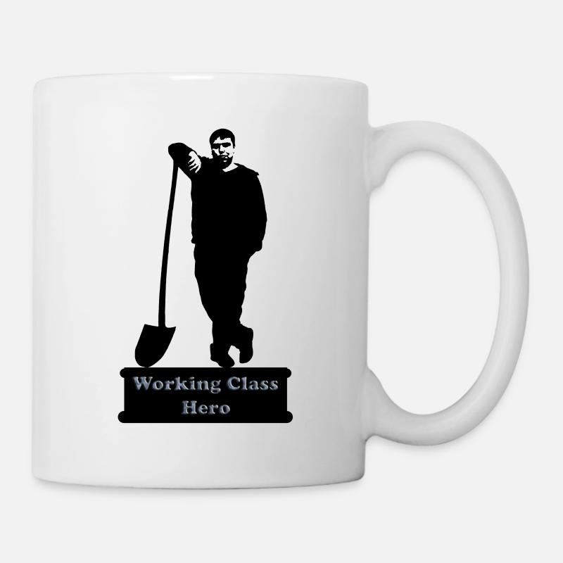 working_class_hero_3 - Tasse - Weiß