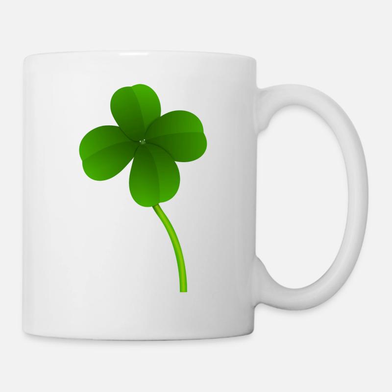 cloverleaf - Mug - white
