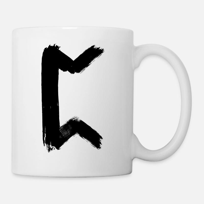 p - Mug - white