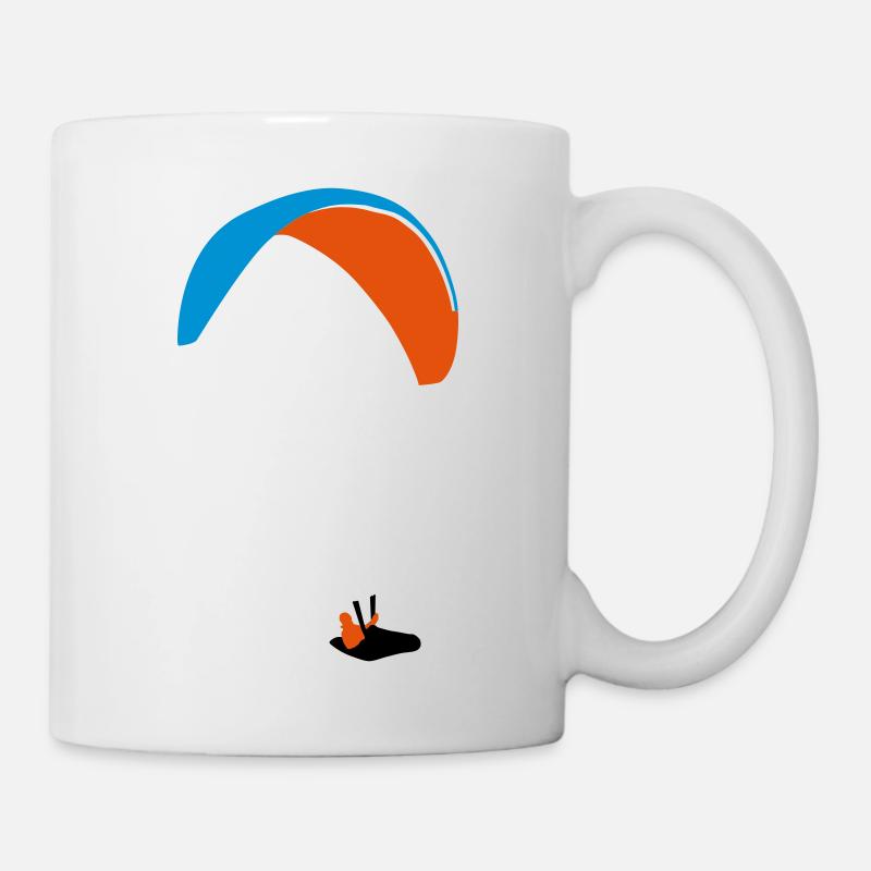 Paraglider - Gleitschirm XC - Tasse - Weiß