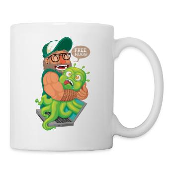 Free hugs - Mug - white - Right