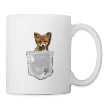 pocket fox by CustomStyle - Mug - white - Right