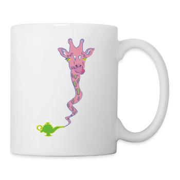 Wunderaffe - lampe magique avec cadeau girafe - Mug blanc - blanc - Droite