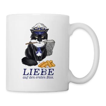 Kapitän Roxy - Version 3 - Tasse - Weiß - Rechts