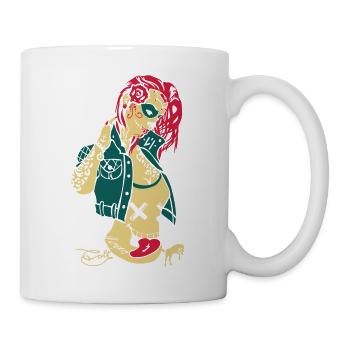 Zuckerhutmädchen - Tasse - Weiß - Rechts