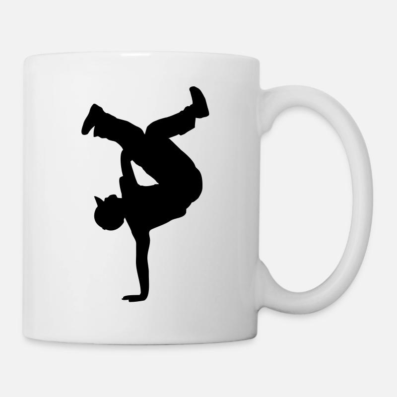 bboy style - Tasse - Weiß
