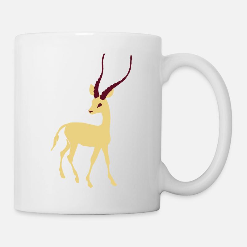 Gazelle - Tasse - Weiß
