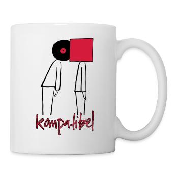Vinyl Sammler Liebe - Tasse - Weiß - Rechts