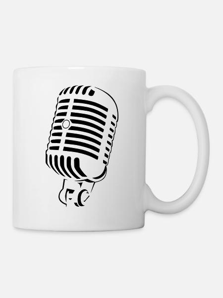 Micro Rétro - Mug blanc - blanc