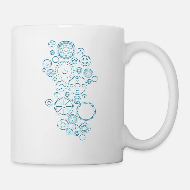 Gears - Mug blanc - blanc