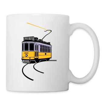 Electrico de Lisboa - Tasse - Weiß - Rechts