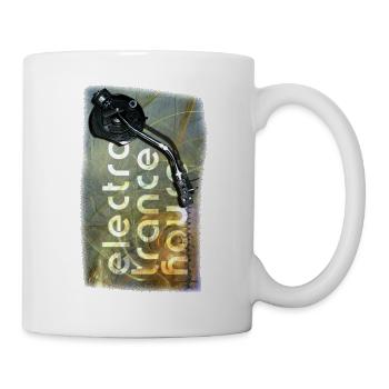 electro trance house - Mug - white - Right