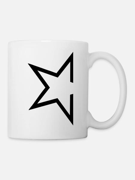 star - Tasse - Weiß