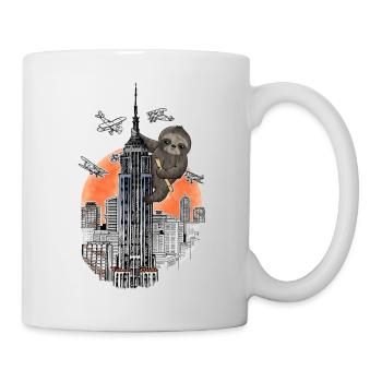 King Sloth - Tasse - Weiß - Rechts
