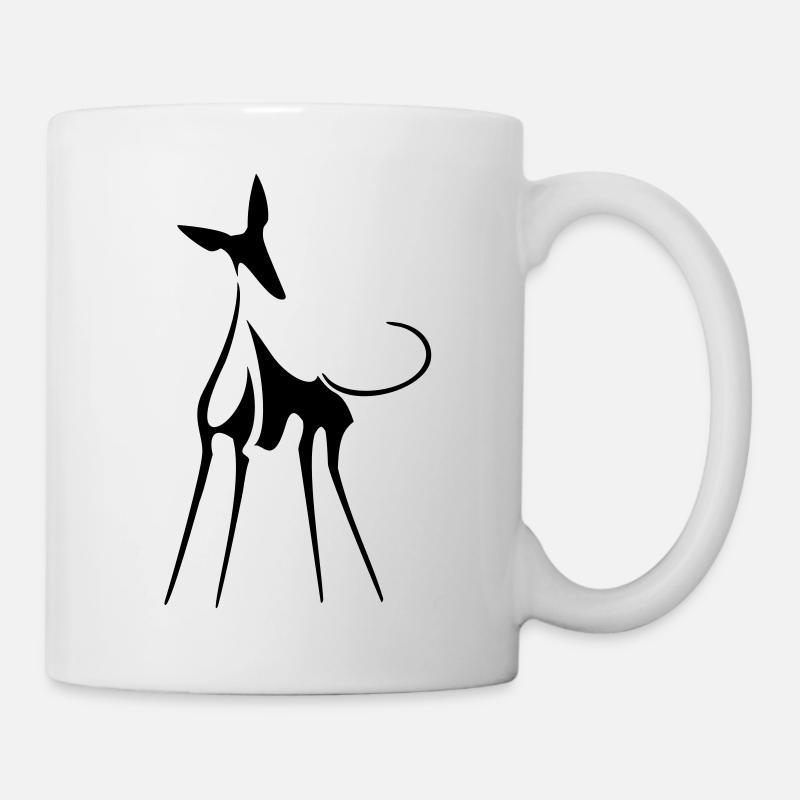Podenco - Tasse - Weiß