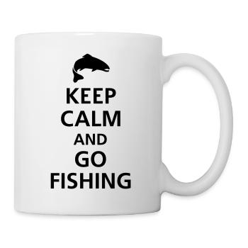 keep_calm_and_go_fishing___f1 - Mug - white - Right
