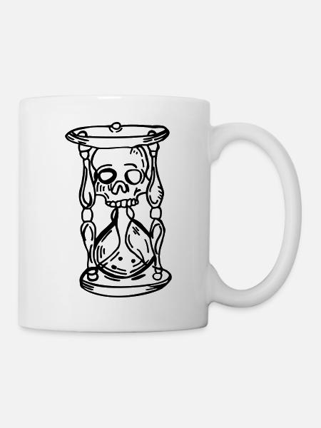 Sablier - Mug blanc - blanc