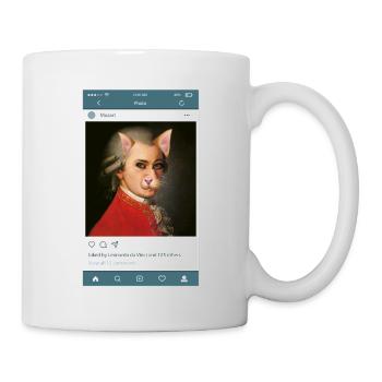 Cool Story "Mozart" - Tasse - Weiß - Rechts