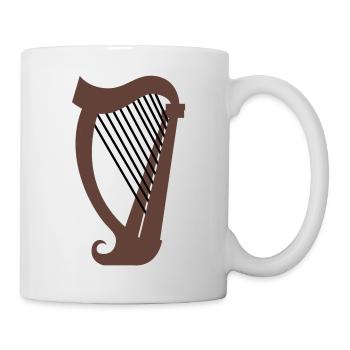A HARP music instrument - Mug - white - Right