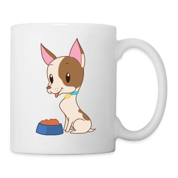 Braver süßer Chiwawa Hund - Tasse - Weiß - Rechts