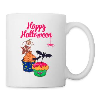 Gâteau au muffin Halloween - Mug blanc - blanc - Droite